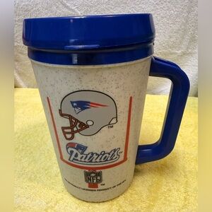 Vintage New England Patriots 7-11 NFL Aladdin Travel Insulated Mug 20oz